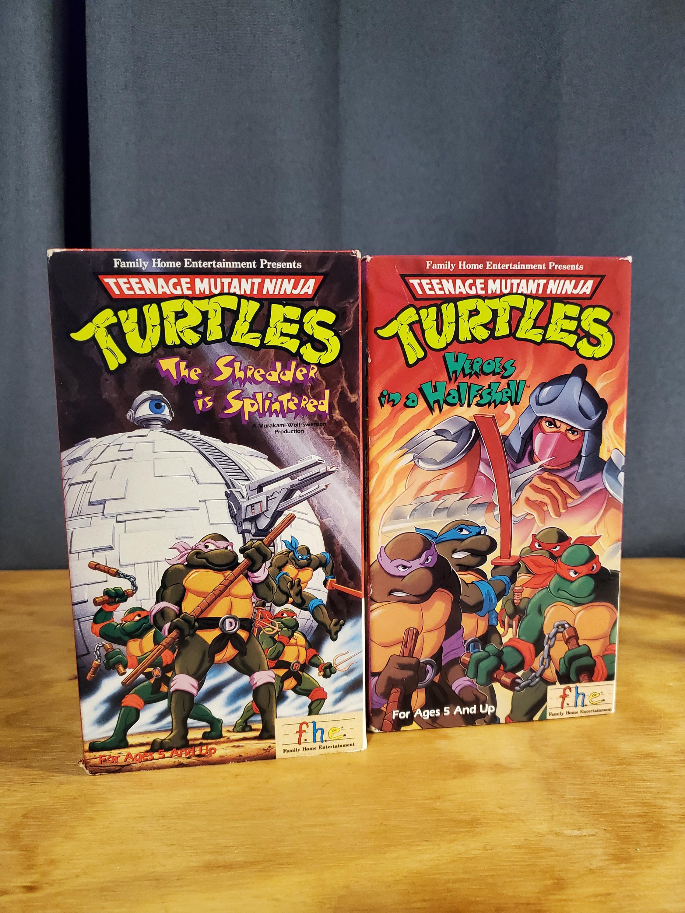 Teenage Mutant Ninja Turtles 80's Cartoon Series VHS - Etsy