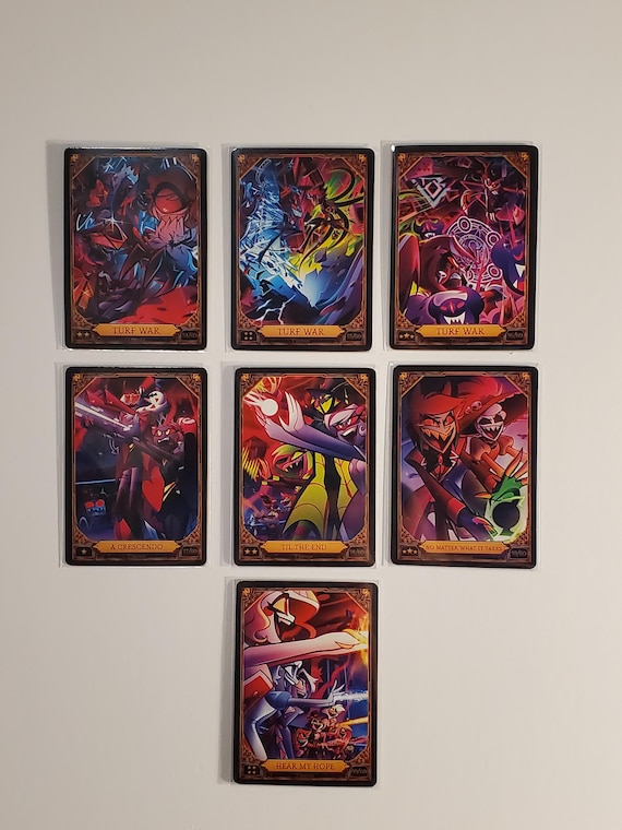 Hazbin Hotel (season 2) 2nd Edition Trading Cards - Etsy