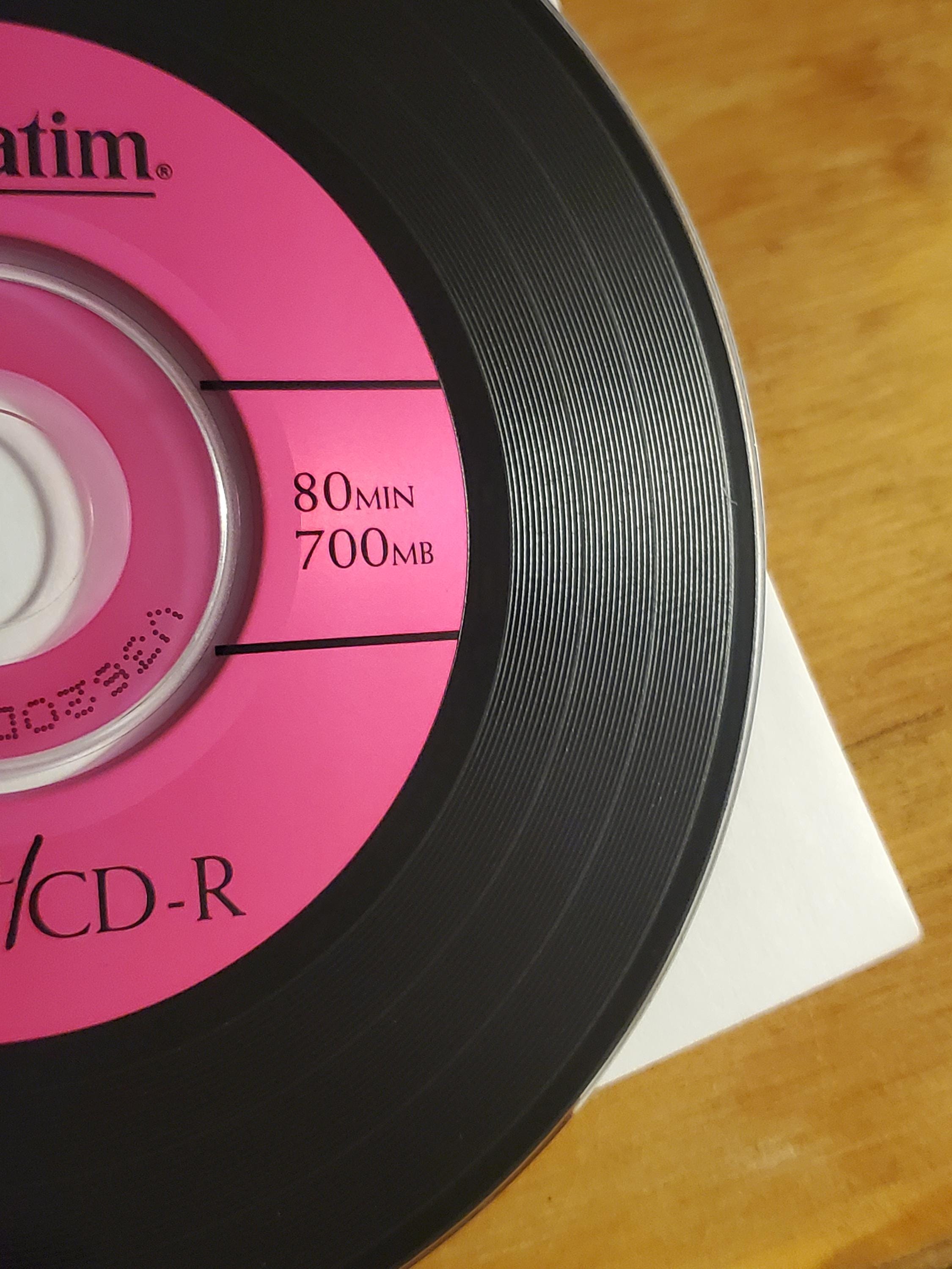 Verbatim Digital Vinyl CD-R - Recordable Cds - Etsy
