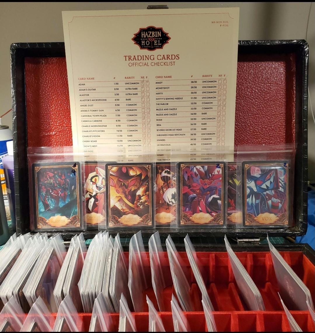 Hazbin Hotel Trading Cards Season 2 - Etsy