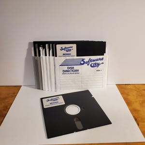 90-talets 5-tums disketter Datorlagring