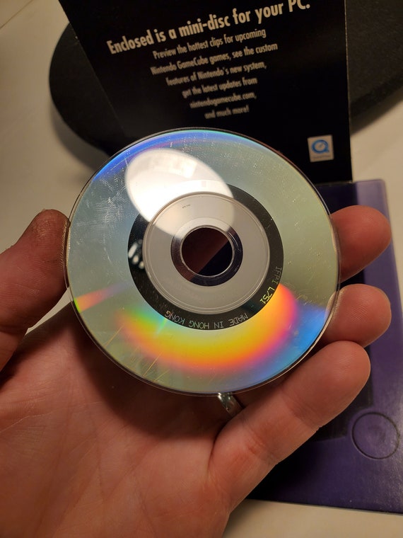 2000 Vintage Nintendo Promotional Disc Gamecube CD ROM Etsy
