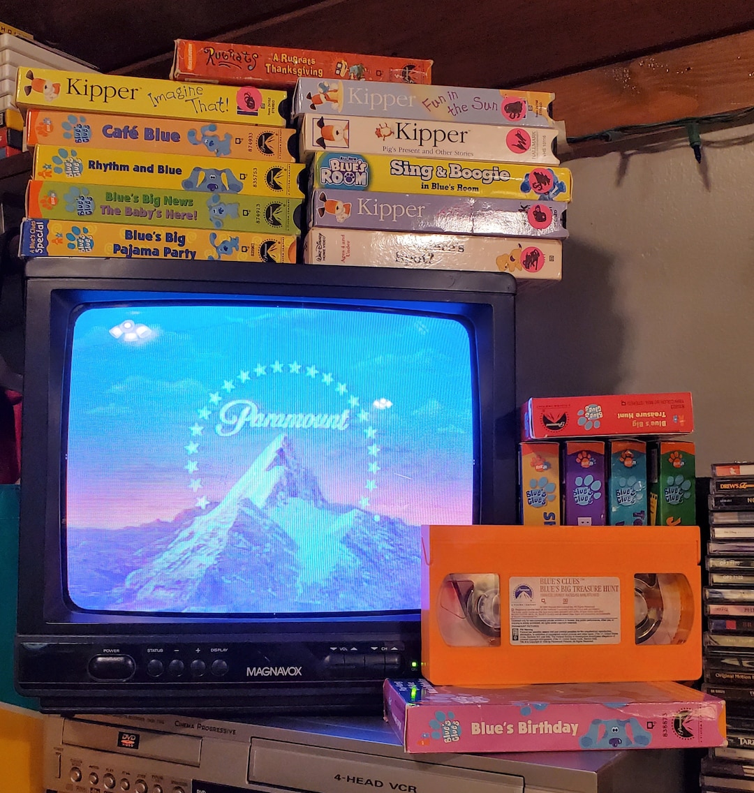 Blues Clues VHS + Other Shows - Etsy