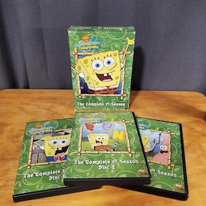 Spongebob Squarepants Complete 1st Season Disc DVD Set UK