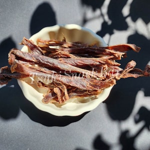 Dehydrated Duck Breast Jerky Strips | Single Protein Ingredient for Dogs and Cats