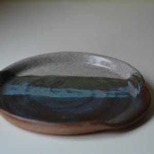 Ocean blue spoon rest