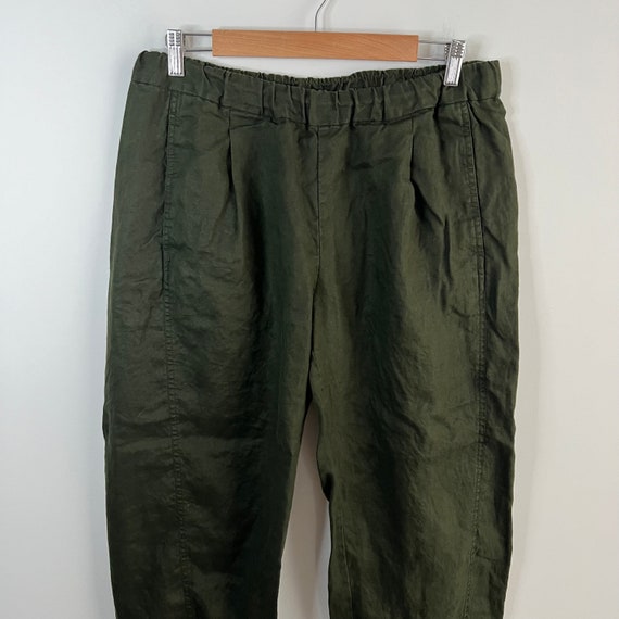 Eileen fisher shop organic linen pants