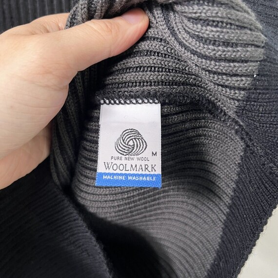 Aklanda Merino Wool Sweater Medium Unisex Long Sl… - image 5