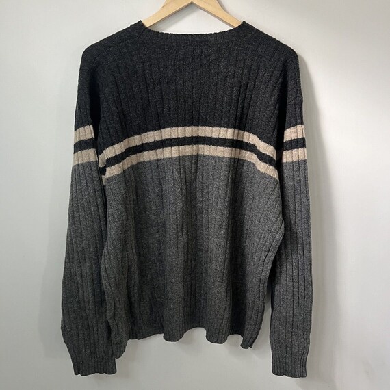 Vintage Mens Lambswool Sweater XL Lord And Taylor… - image 2