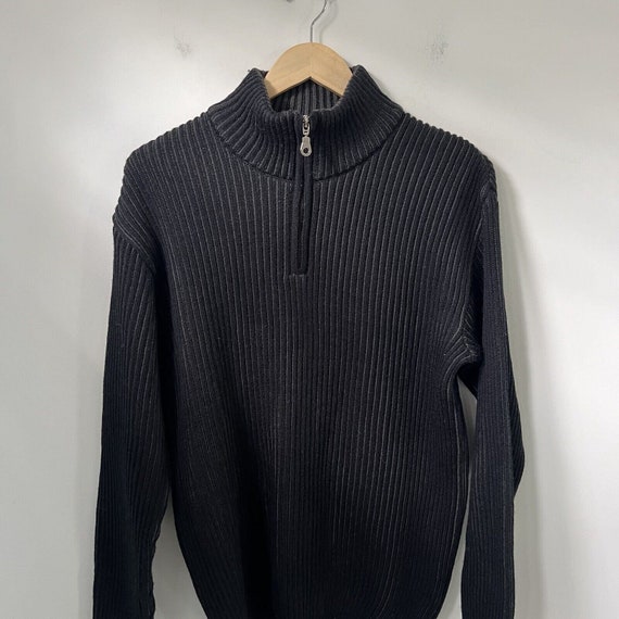 Aklanda Merino Wool Sweater Medium Unisex Long Sl… - image 8