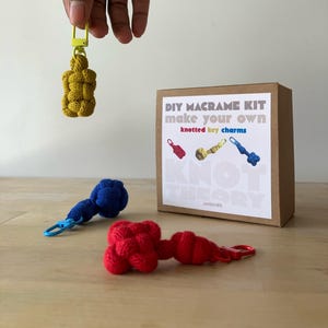 Kit de nudos de macramé para hacer tú mismo, ideal para principiantes - KNOT THEORY