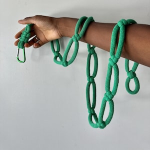 Knotted Rope Lanyard, Carabiner Strap, Cozy Paracord - Unknot Cloud Cord Collection
