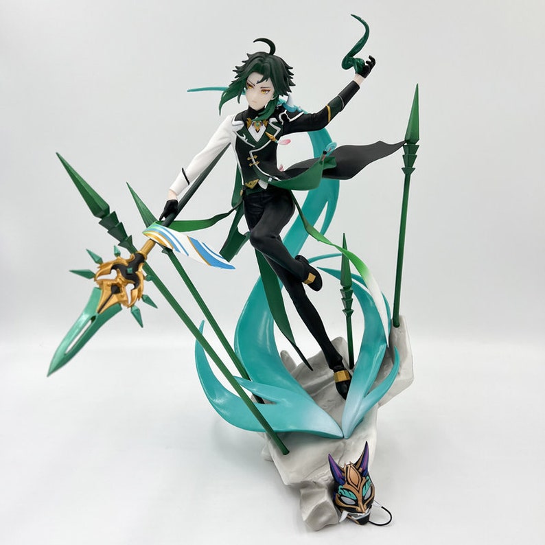 Xiao 30 Cm Genshin Impact Action Figure Anime Figure Etsy