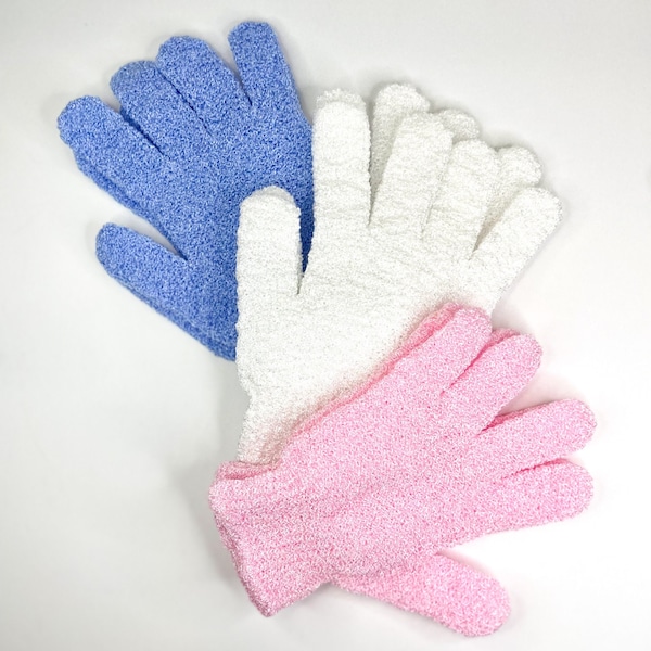 Exfoliating Gloves for Shower Gloves Exfoliating Body Wash Massage Glove for Dead Skin Removal Glove for Dry Skin Body Scrub  Glove for Bath