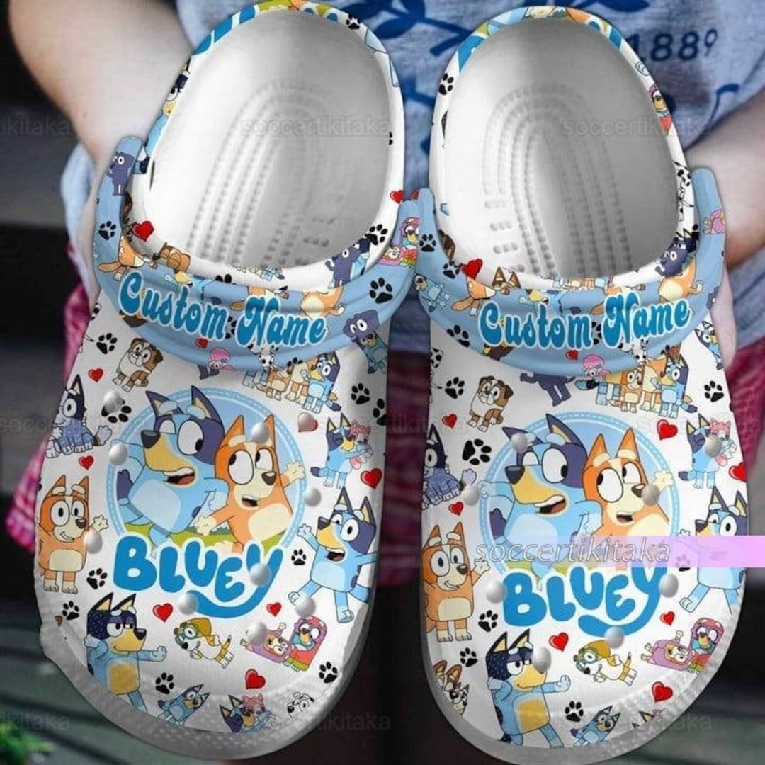 Bluey Family Shoes Custom Bluey Shoes Bluey Sandals Bluey Etsy UK