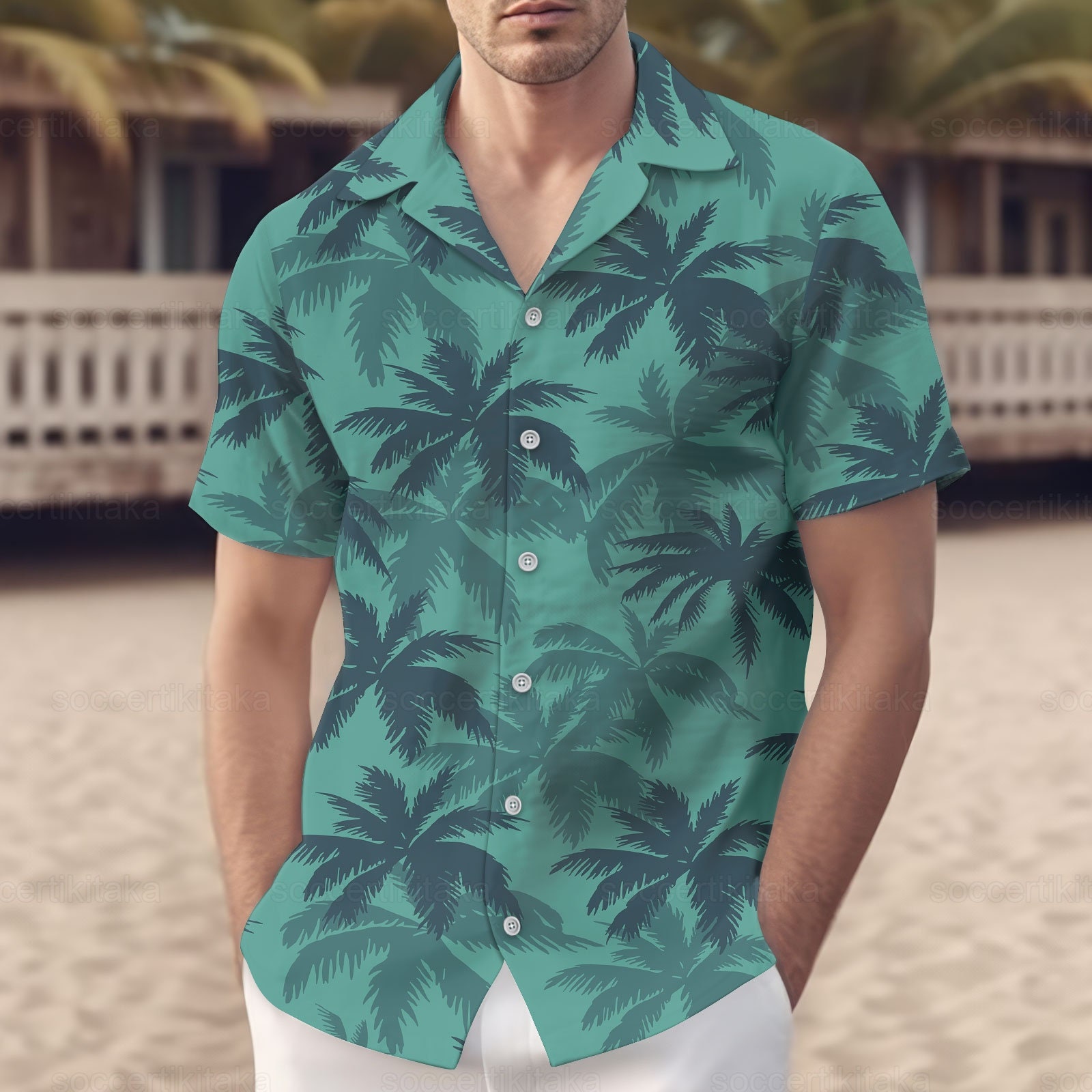 Camisa Havaiana Vice City