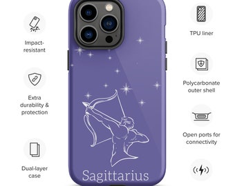 Tough iPhone case: Sagittarius