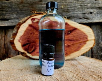 Blue Virginia Cedarwood (Juniperus virginiana) Essential Oil, 5 ml, Sustainably Wild-harvested, Small-batch, Artisan-distilled