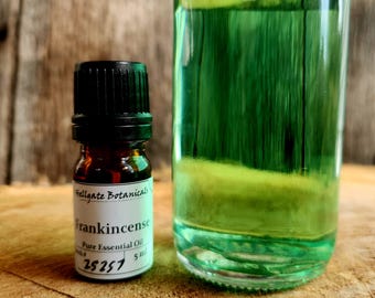 Aquamarine Frankincense (boswellia sacra) Essential Oil, Sustainably Wild-harvested, Small-batch, Artisan-distilled