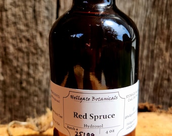 Red Spruce (Picea rubens) Hydrosol, Adirondack Wild Harvested