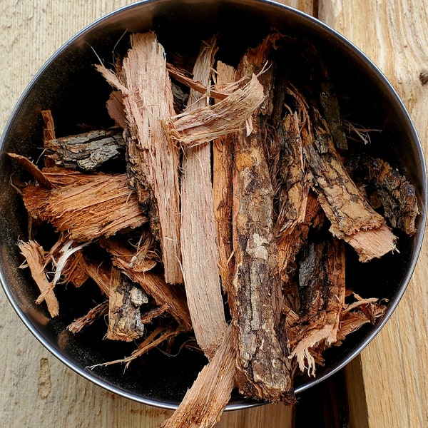 White Oak Bark (quercus alba), dried, Sustainably Wild-Harvested