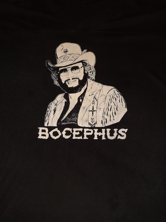 Hank Williams, Jr. Vintage v neck shirt from 1983… - image 1