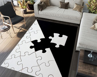 karakter vloeiend tweeling Puzzle carpet - Etsy Nederland