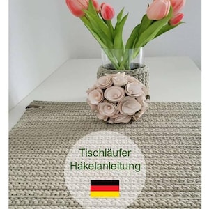 かぎ針編みパターン - テーブルランナー - 編み方と編み図