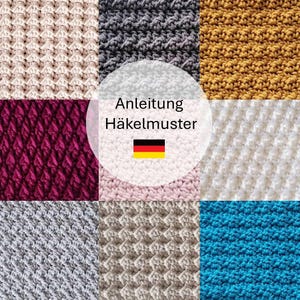 Häkelmuster / Häkelanleitung / Häkelschrift / Häkelmustersammlung