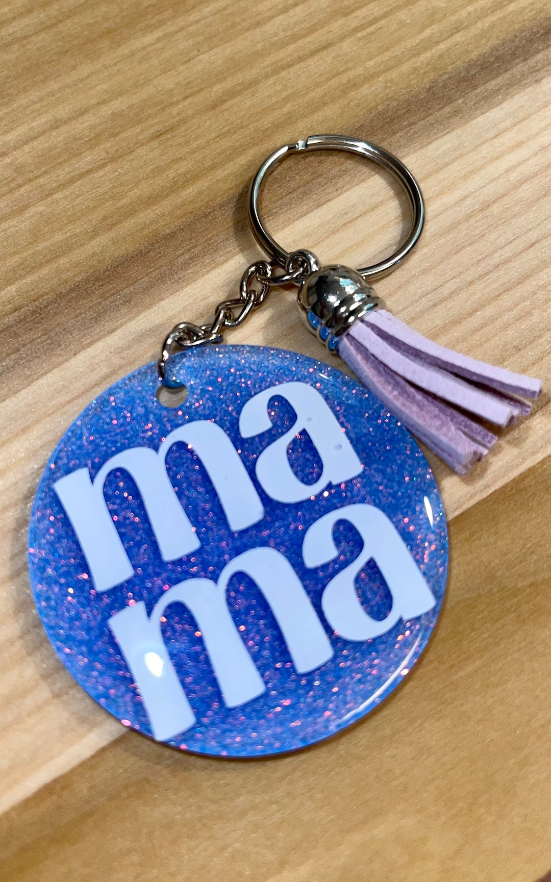 Mama Keychain Baby Shower Mothers Day Gift Acrylic Keychain Etsy