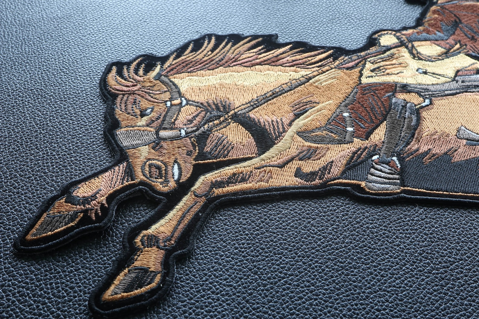 Gread Ruff Rider Patch Cowboy Rider Patch for Riders, Sew or Iron on Patches for Jeans ...