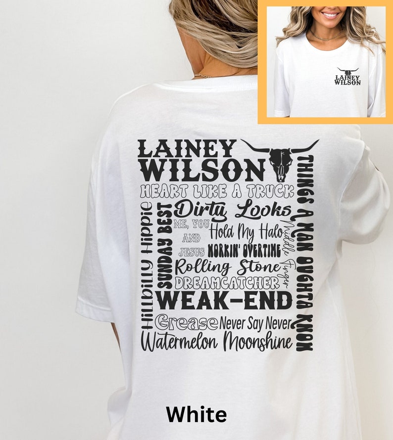 Lainey Wilson Shirt Country Music Shirt Lainey Wilson Tshirt Etsy
