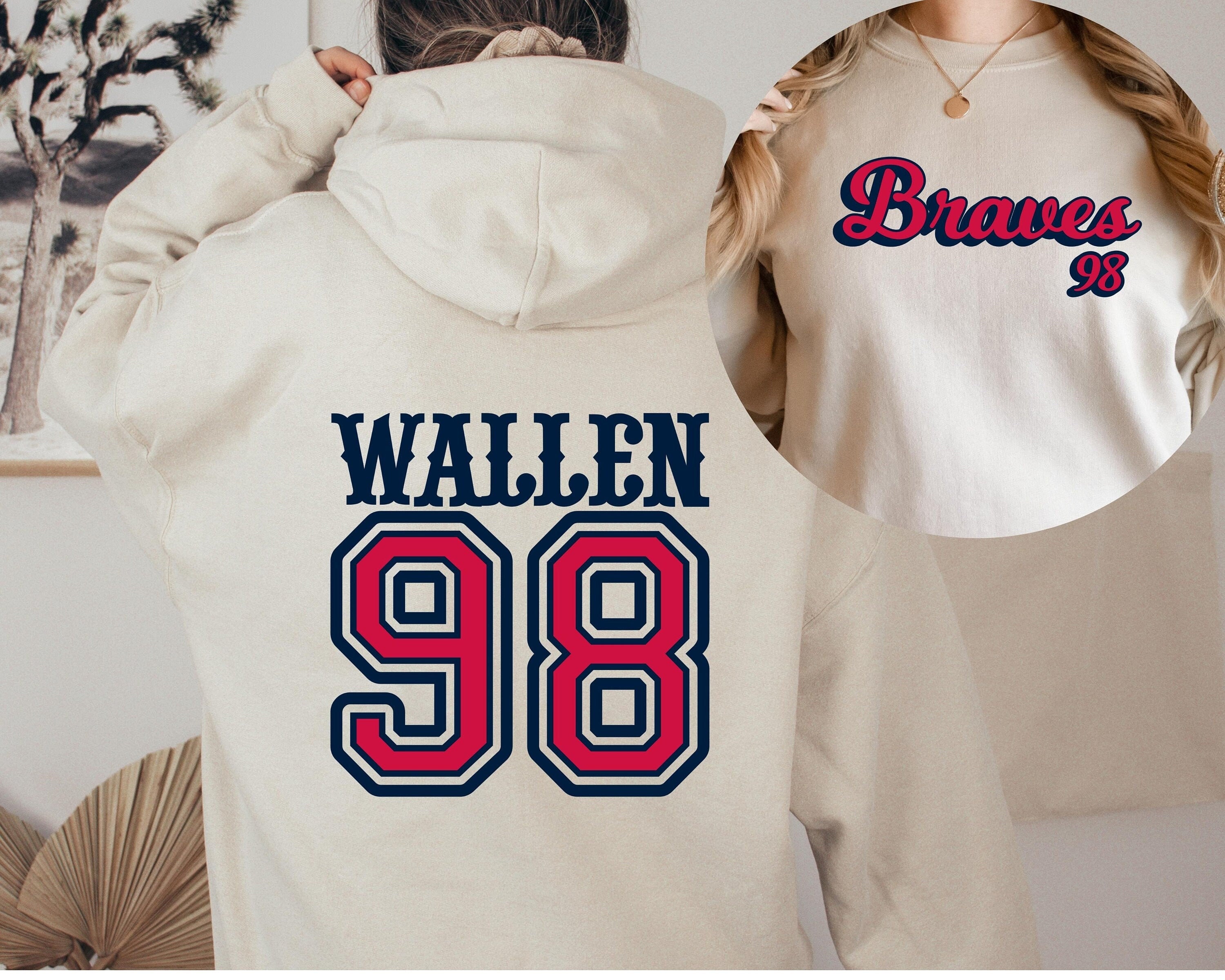 98 Braves Morgan Wallen Western Cowgirl Cowboy shirt, hoodie, sweater, long  sleeve and tank top