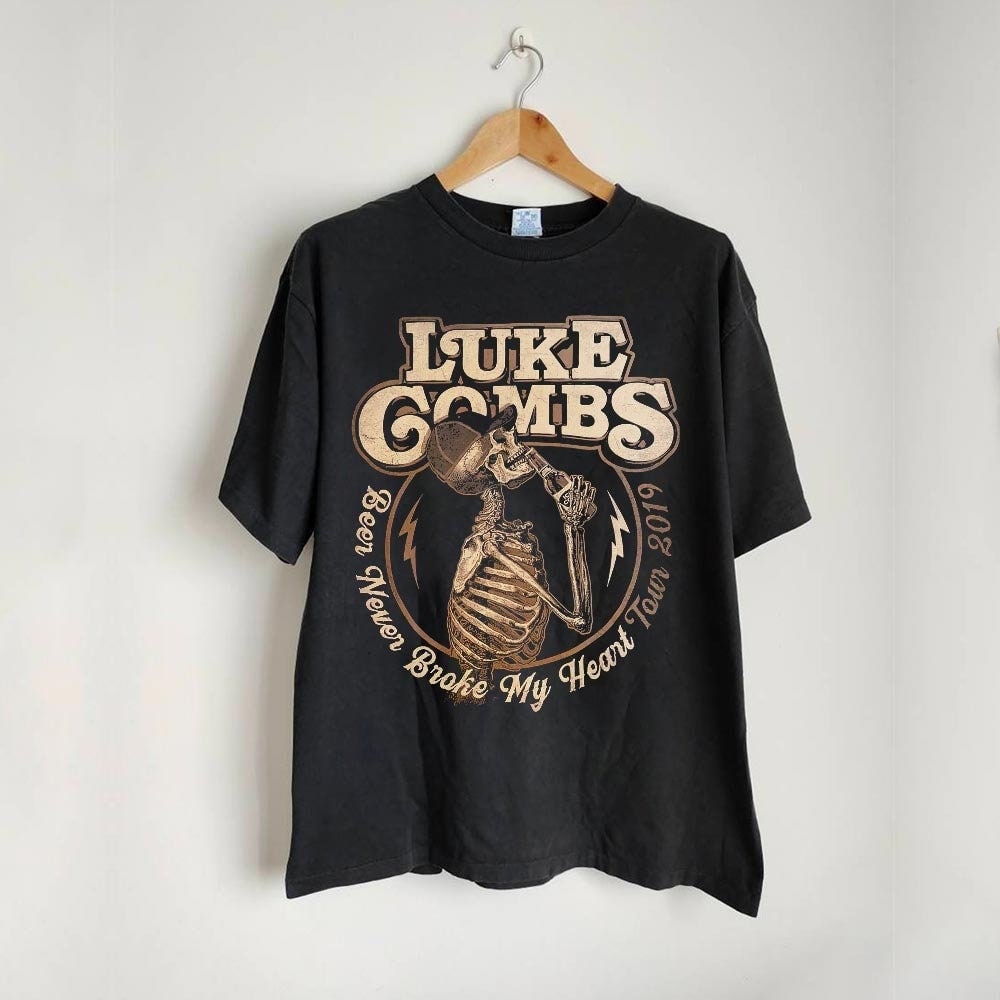 Luke Combs Shirt My Heart Luke Comb Tour Unisex Shirt Luke Etsy