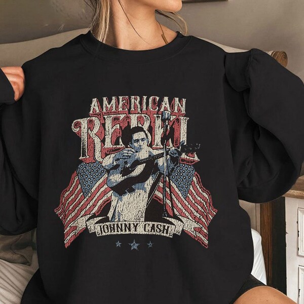 T-shirt Johnny Cash Unisex – Uomo E Donna – Concerto San Quentin 1969 – Cotone Nero – Merchandise Ufficiale - 3