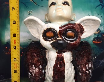 Evil Gizmo Mogwai Gremlin - Ceramic Figurine: 1980s Gremlins