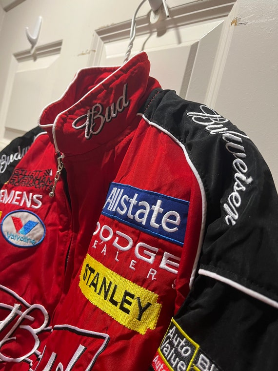 Vntage F1 Racing Bomber, Nascar Streetwear Jacket - image 4