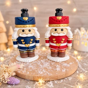 Nussknacker Seifenspender  | Pumpspender als Nussknacker | Deko für die Weihnachtszeit | Badezimmer Deko | kleines Geschenk | Wichtel