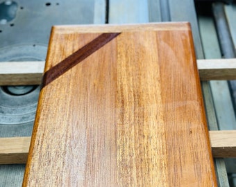 Exotic wood cutting board