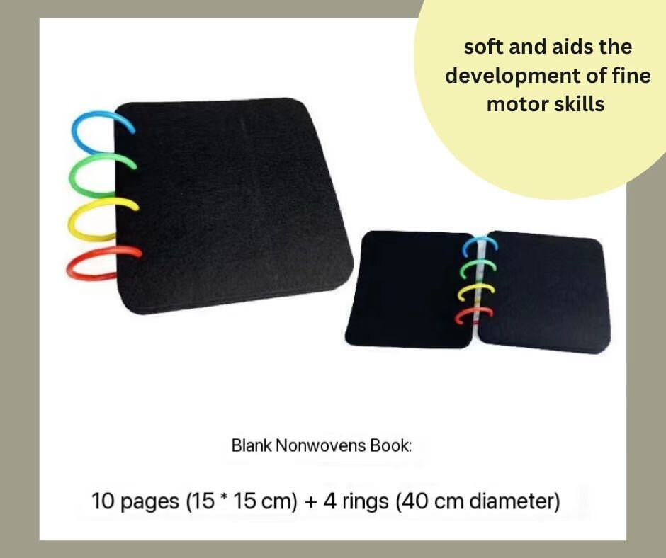 DIY Early Education Montessori Baby Sensory Busy Book, Montessori Baby