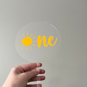 Sunshine Birthday Party | First Birthday Party Cake Topper | Sunshine Cake Topper | You Are My Sunshine Birthday