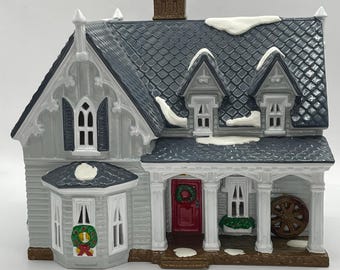 Afdeling 56 Sneeuwdorp Gotische Boerderij Amerikaanse Architectuur Serie 5404-6 1991