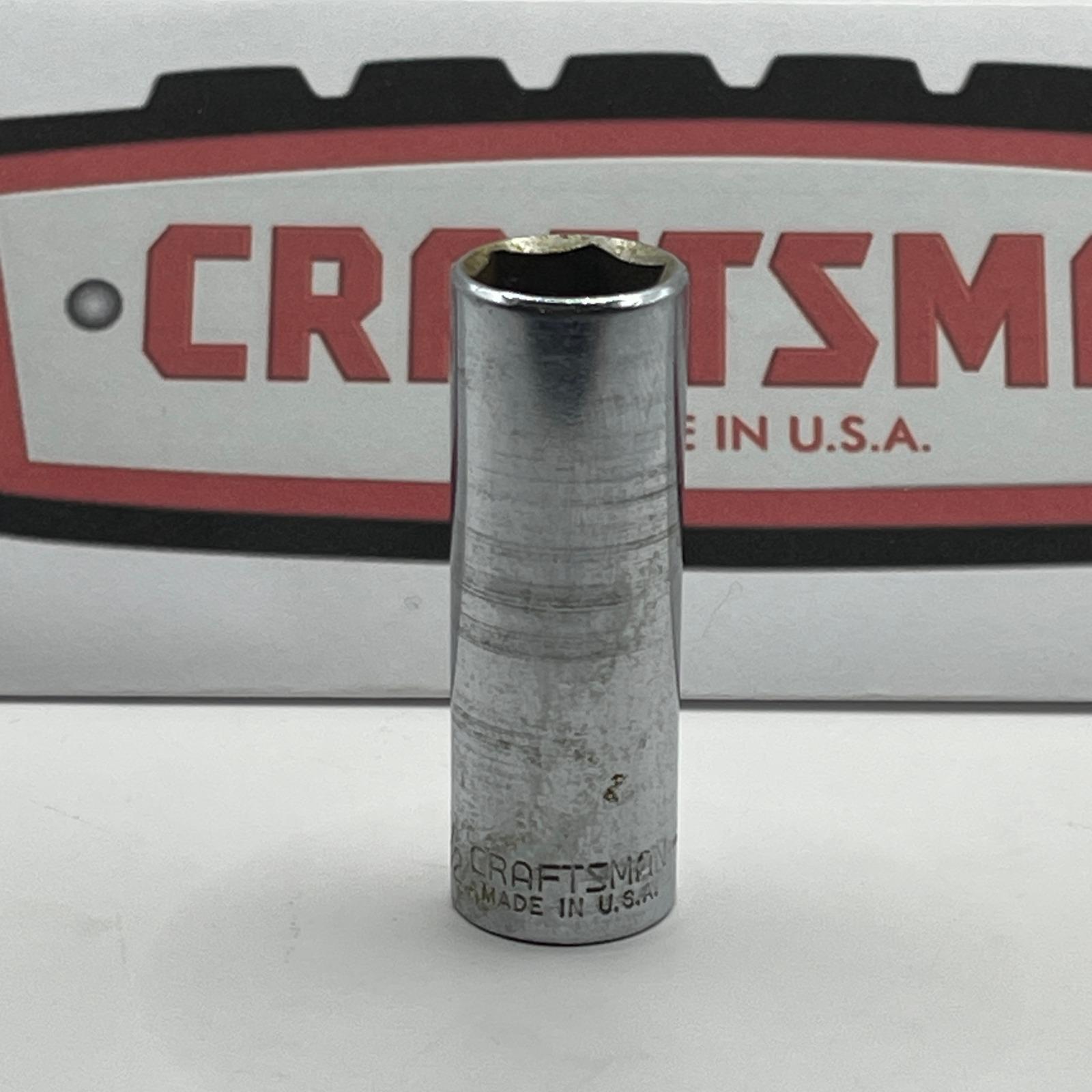 Craftsman Vintage V Series Replacement 1/2 Inch Deep Socket 1/4