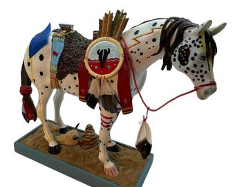 Westland Trail of Painted Ponies War Pony 1452 Maria Ryan 9E/3181 Beeldje 2003
