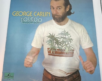 George Carlin Toledo Window Box Vinyl LP Little David LD 3003 Comedy Record 1974