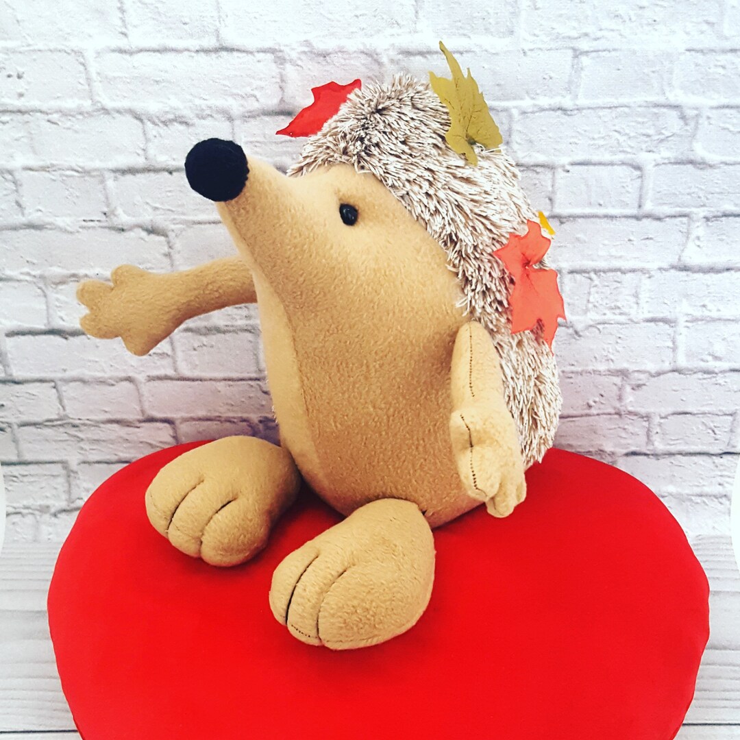 Hedgehog Stuffed Hedgehog Stuffed Toys Hand Made Toys Hand Made Gift