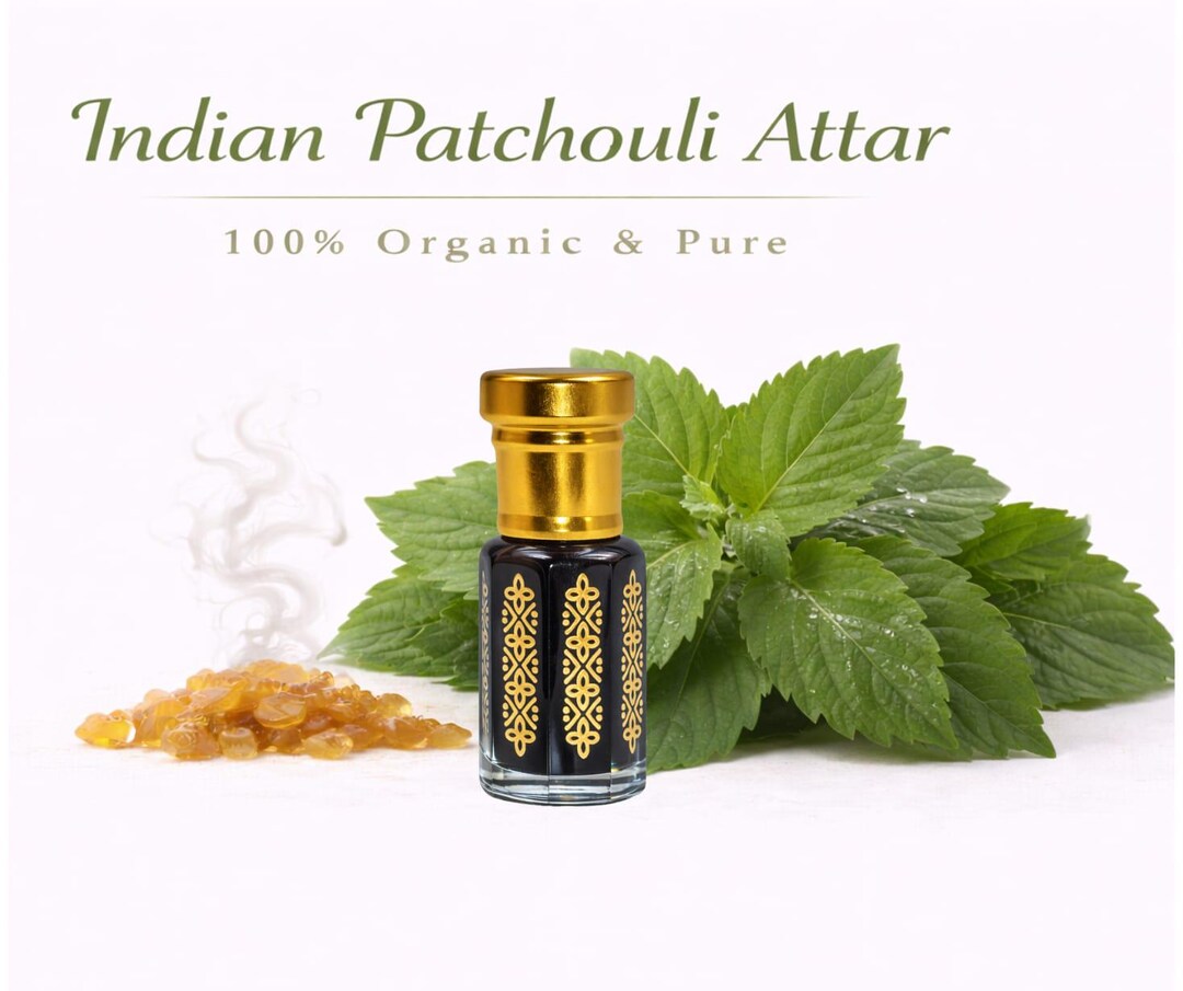 Patchouli Roots Deep Indian Patchouli Attar | Deep Earthy Perfume Oil | Natural Alcohol-free ...