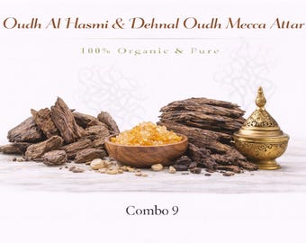 Arabic Oud Attar Set | Smoky Perfume Oils, Alcohol-Free