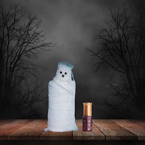 Night premium citrus woody attar oil exotic mossy fragrance for halloween gift night for her spooky attar set for him smoky scent for her .