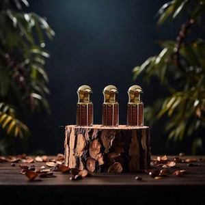 SHAMMAMA Festive Attar Pack Christmas & Hanukkah Scented Attars  Holiday Fragrance   Seasonal Attar Set Gift  Handmade | Perfect for Gifting